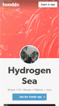 Mobile Screenshot of hydrogensea.com